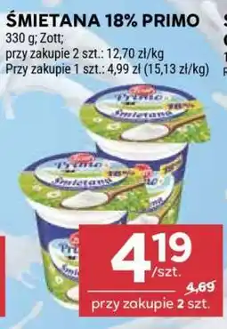 Stokrotka Market Śmietana 18% Primo oferta
