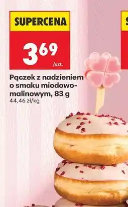 Biedronka Pączek z nadzieniem o smaku miodowo-malinowym, 83 g oferta