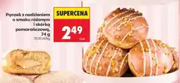 Biedronka Pączek z nadzieniem o smaku różanym i skórką pomarańczową, 74 g oferta