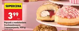 Biedronka Pączek z nadzieniem truskawkowym i mascarpone, 100 g oferta