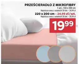 Stokrotka Market Prześcieradło z mikrofibry oferta