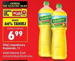 Biedronka Olej rzepakowy Kujawski, 1l oferta