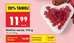 Biedronka Malina serce, 170 g oferta