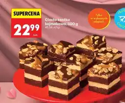 Biedronka Ciasto kostka kajmakowa, 500 g oferta