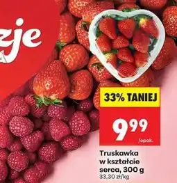 Biedronka Truskawka w kształcie serca, 300 g oferta