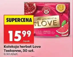 Biedronka Kolekcja herbat Love Teekanne, 30 szt oferta