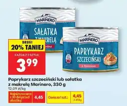 Biedronka Paprykarz szczeciński lub sałatka z makrelą Marinero, 330 g oferta