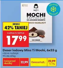 Biedronka Deser lodowy Miss Ti Mochi, 6x33 g oferta