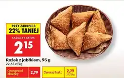 Biedronka Rożek z jabłkiem , 95 g oferta