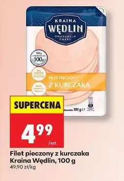 Biedronka Filet pieczony z kurczaka Kraina Wędlin, 100 g oferta