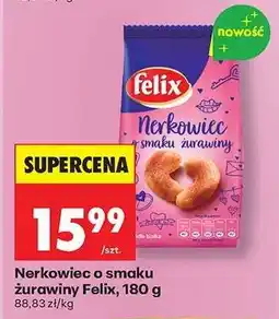 Biedronka Nerkowiec o smaku żurawiny Felix, 180 g oferta