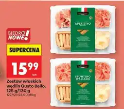 Biedronka Zestaw włoskich wędlin Gusto Bello, 125 g/130 g oferta