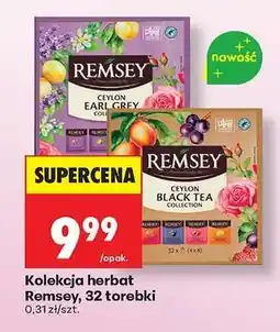 Biedronka Kolekcja herbat Remsey, 32 torebki oferta