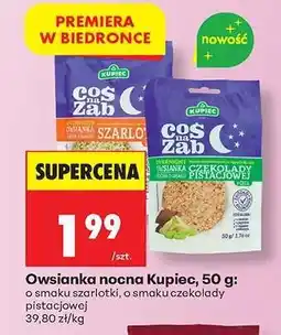 Biedronka Owsianka nocna Kupiec, 50 g oferta