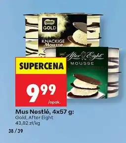 Biedronka Mus Nestle, 4x57 g oferta