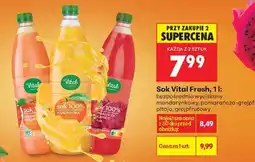Biedronka Sok Vital Fresh, 1 l oferta