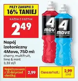 Biedronka Napój izotoniczny 4Move, 750 ml oferta