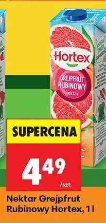 Biedronka NEKTAR GREJPFRUT RUBINOWY HORTEX 1 L oferta