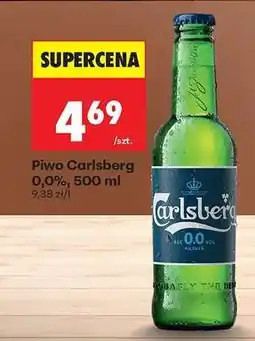 Biedronka Piwo Carlsberg 0,0%, 500 ml oferta