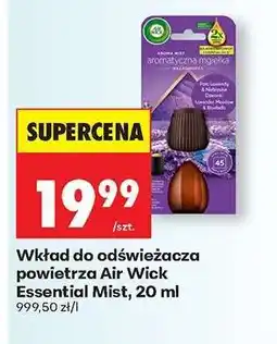 Biedronka Wkład do odświeżacza powietrza Air Wick Essential Mist, 20 ml oferta