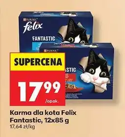 Biedronka Karma dla kota Felix Fantastic, 12x85 g oferta