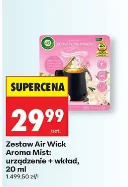 Biedronka Zestaw Air Wick Aroma Mist: urządzenie + wkład, 20 ml oferta