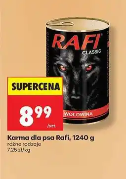 Biedronka Karma dla psa Rafi, 1240 g oferta