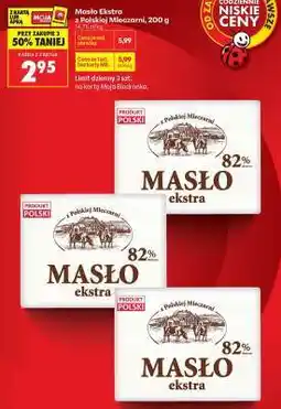 Biedronka Masło Ekstra oferta