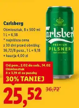 Lidl Carlsberg oferta