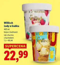 Lidl WILLISCH Lody w kubku oferta