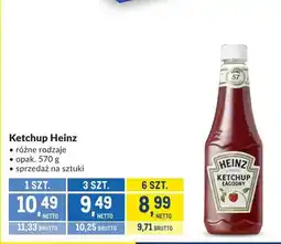 Makro Ketchup Heinz oferta