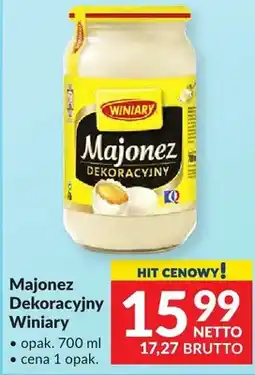 Makro Majonez Dekoracyjny Winiary oferta