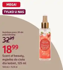 Rossmann Scent of beauty, mgiełka do ciała dla kobiet oferta