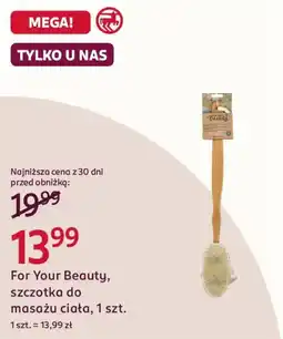 Rossmann For Your Beauty, szczotka do masażu ciała oferta