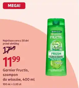 Rossmann Garnier Fructis, szampon do włosów oferta