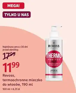 Rossmann Revoss, termoochronne mleczko do włosów oferta