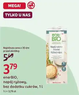 Rossmann ener BIO, napój ryżowy, bez dodatku cukrów oferta