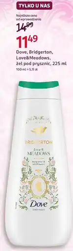 Rossmann Dove, Bridgerton, Love&Meadows, żel pod prysznic oferta