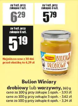 Auchan Bulion Winiary drobiowy lub warzywny oferta