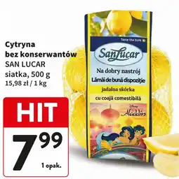 Intermarche Cytryna bez konserwantów SAN LUCAR siatka oferta