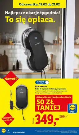 Lidl SILVERCREST Robot do mycia okien z funkcją spryskiwania oferta