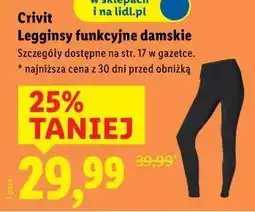 Lidl Crivit Legginsy funkcyjne damskie oferta