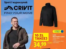 Lidl Crivit Bluza męska z polaru oferta