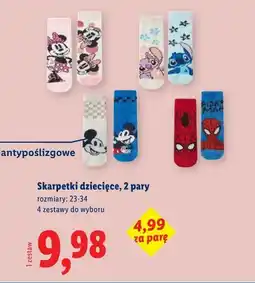 Lidl Skarpetki dziecięce, 2 pary oferta