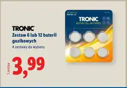 Lidl Tronic Zestaw 6 lub 12 baterii guzikowych oferta