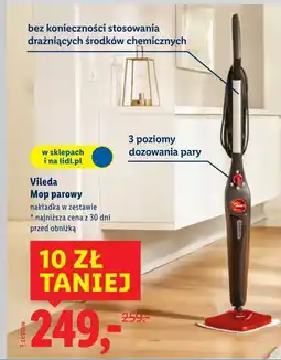 Lidl Vileda Mop parowy oferta