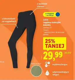 Lidl Crivit Legginsy funkcyjne damskie oferta