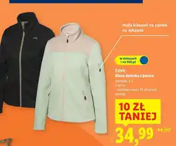 Lidl Crivit Bluza damska z polaru oferta