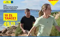 Lidl Crivit Koszulka funkcyjna damska lub męska z wełną merino oferta