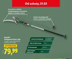 Lidl Parkside Teleskopowe nożyce z piłą oferta
